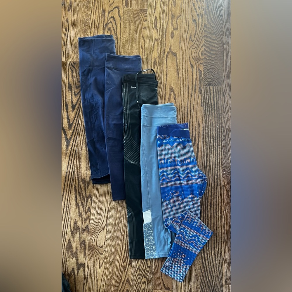 Bundle of athletic leggings
